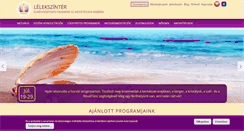 Desktop Screenshot of lelekszinter.hu